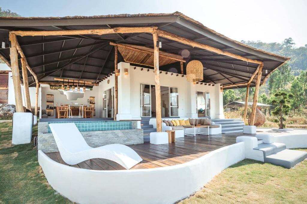 Elephantpoolvilla Maetang Chiangmai Ban Muang Kut 外观 照片
